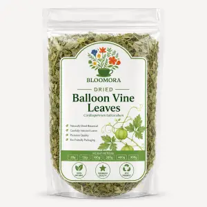 Organic Balloon Vine Leaf Tea dried leaves
