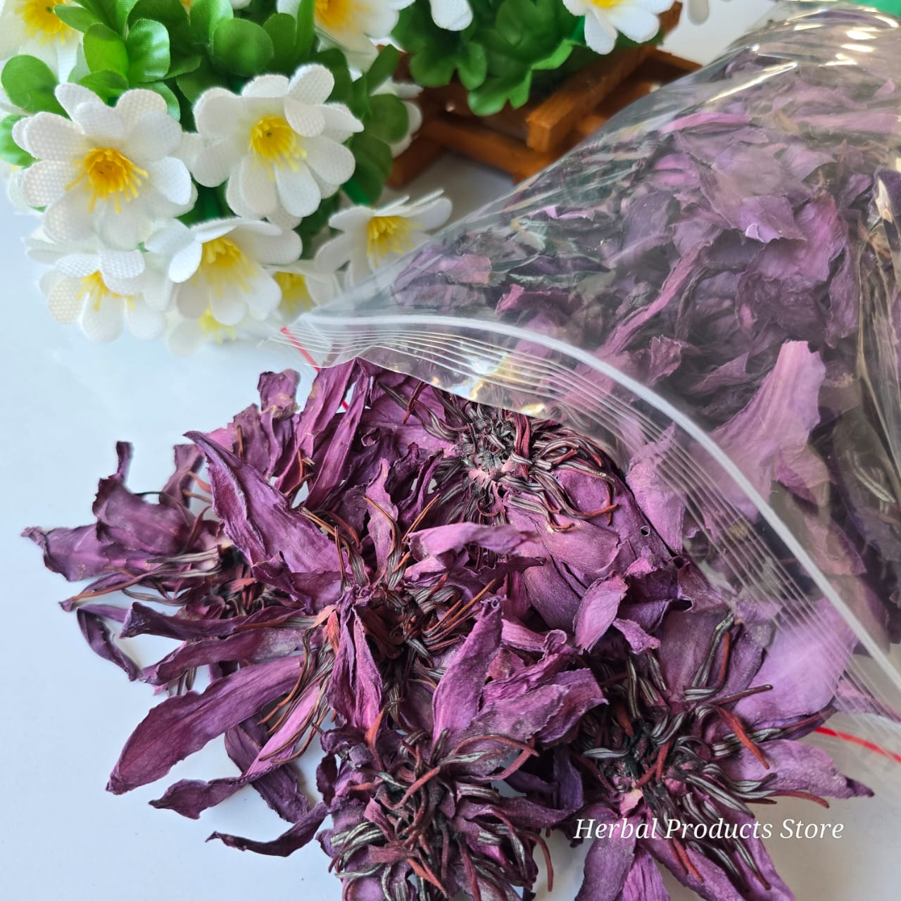 Red Lotus Flower Tea Organic Ceylon Nymphaea Rubra β Natural Herbal Drink - Image 5