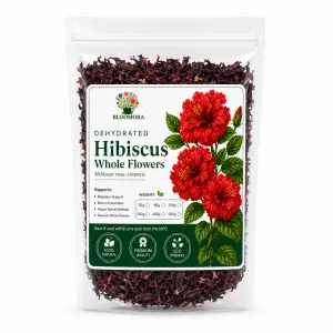 Hibiscus flowers for ruby red herbal tea